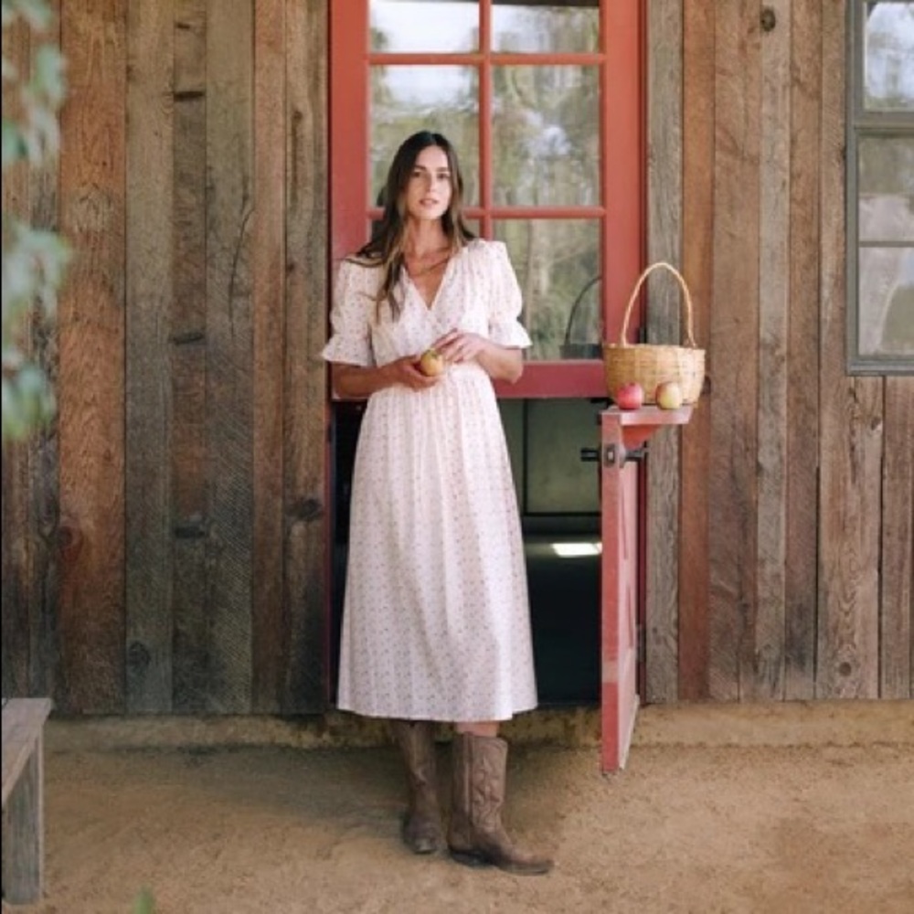 Christy Dawn The Della Dress I’m Carnelian Aster Garden Size XSP - Picture 2 of 7